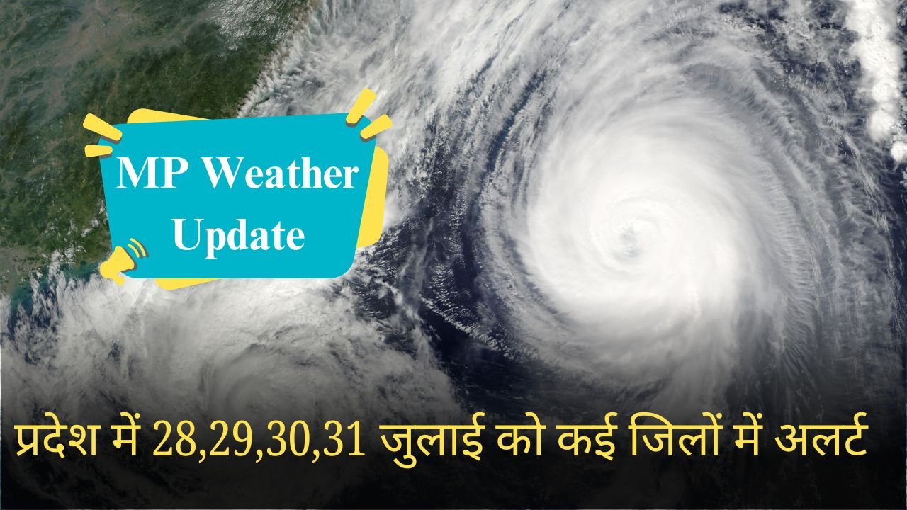 MP Weather Update: Due to active cyclonic circulation, Badra will rain heavily for four days.