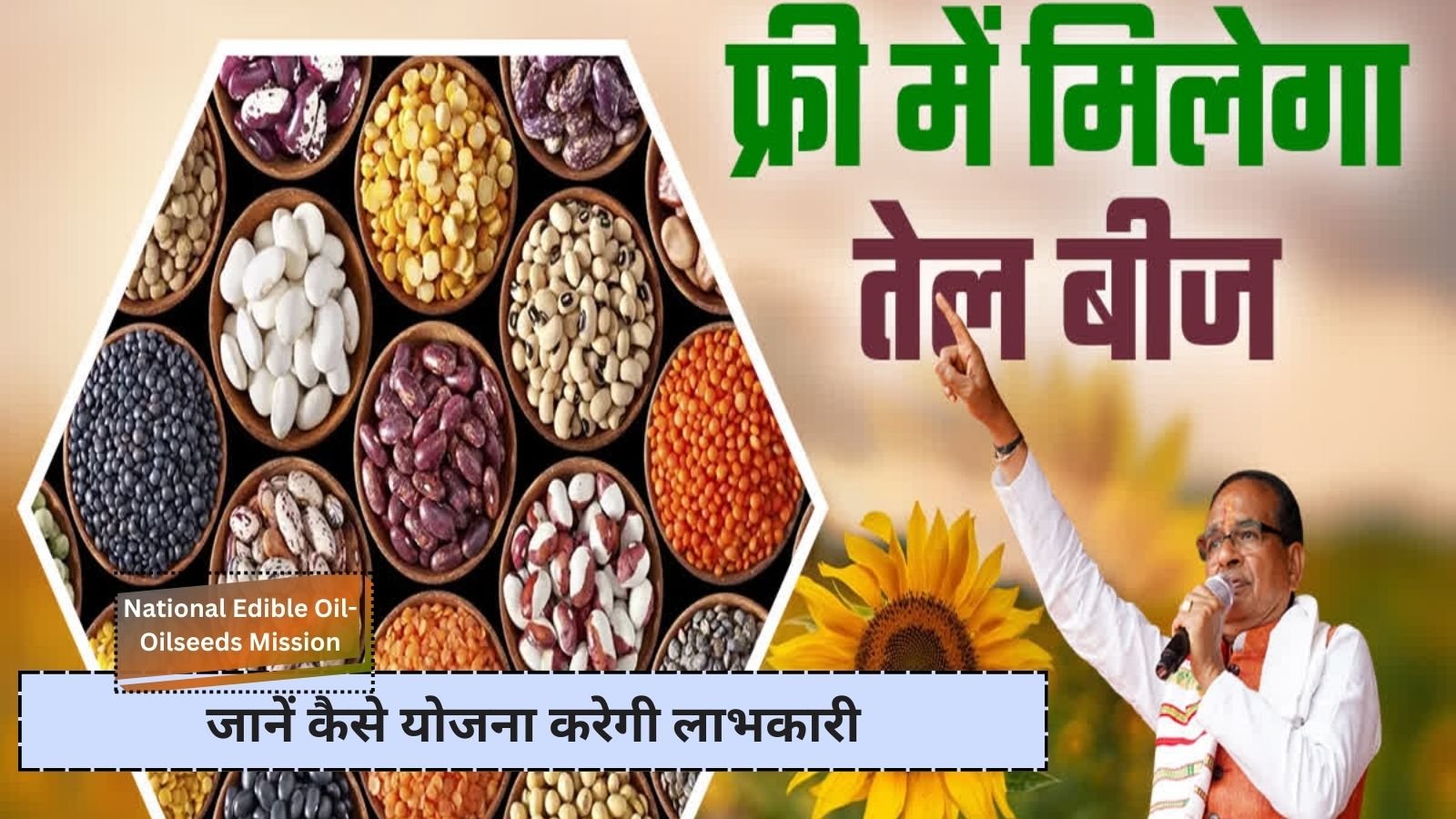 National Edible Oil-Oilseeds Mission: Farmers will get free seeds