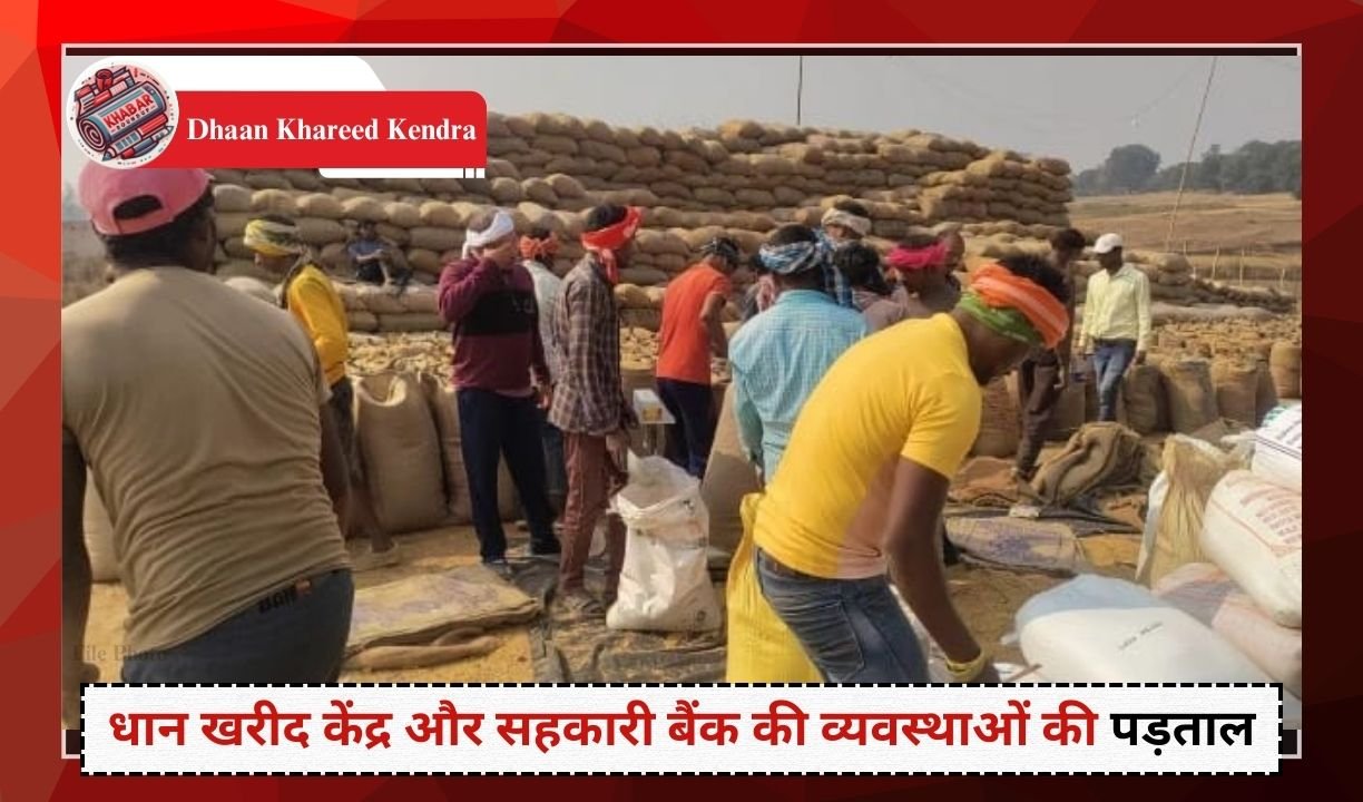 Dhaan Khareed Kendra: Inspection of Collector as a farmer