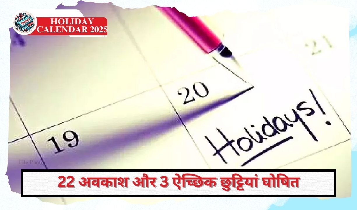 Holiday Calendar 2025: 22 holidays and 3 optional holidays declared for electricity workers